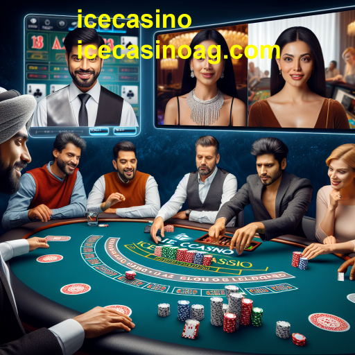 A Experiência do Cassino Ao Vivo no IceCasino